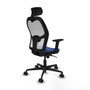 Piqueras y Crespo Chaise de Bureau Jorquera 2D036N2 Bleu marine