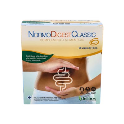 DERBOS NORMODIGEST Classic 20 Vials