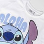 Cerdá Camiseta Corta Single Jersey Stitch Blanc 6 Ans
