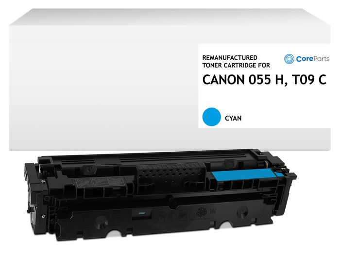 CoreParts Cartouche de toner Cyan pour CANON CoreParts Cartouche de toner Cyan pour CANON