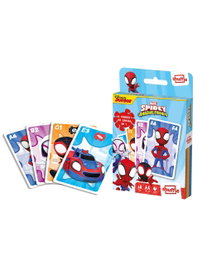 SHUFFLE Jeu de cartes 4 en 1 Disney Spidey Spiderman