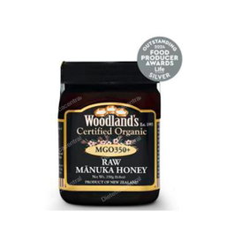 WOODLAND'S Miel de Manuka Raw Monofloral MGO 350+ - 250 g - Nouvelle-Zélande - Prix Or 2023