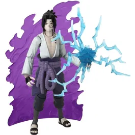 BANDAI - Figurine Anime Heroes Beyond Sasuke 17cm articulée - Naruto Shippuden - avec effets et accessoires