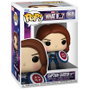Funko Pop! Marvel: What If...? - Captain Carter (Stealth Suit) - Figurine Vinyl 9 cm avec Boîte Fenêtre