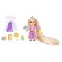 JAKKS PACIFIC - Poupée articulée Rapunzel Disney avec accessoires, 15 cm