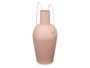 GIFTDECOR Jarron Acero Double Asa Arena Pastel GRD