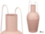 GIFTDECOR Jarron Acero Double Asa Arena Pastel GRD