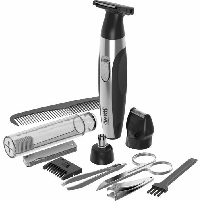 Wahl Travel Kit Deluxe 05604-616 - Kit de tondeuse et rasoir avec accessoires de soins