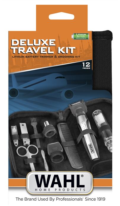 Wahl 05604-616 Rasoir Corporel de Voyage Deluxe avec Rasage de Barbe, Nez et Oreilles - Tondeuse à Barbe, Lame Unique et Accessoires (Peigne, Lime, Pince à Épiler, Ciseaux à Ongles) Wahl 05604-616 Rasoir Corporel de Voyage Deluxe avec Rasage de Barbe, Nez et Oreilles - Tondeuse à Barbe, Lame Unique et Accessoires (Peigne, Lime, Pince à Épiler, Ciseaux à Ongles)