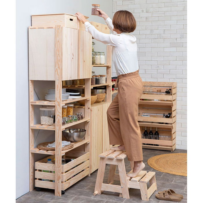 Tabouret Step Astigarraga Bois de pin