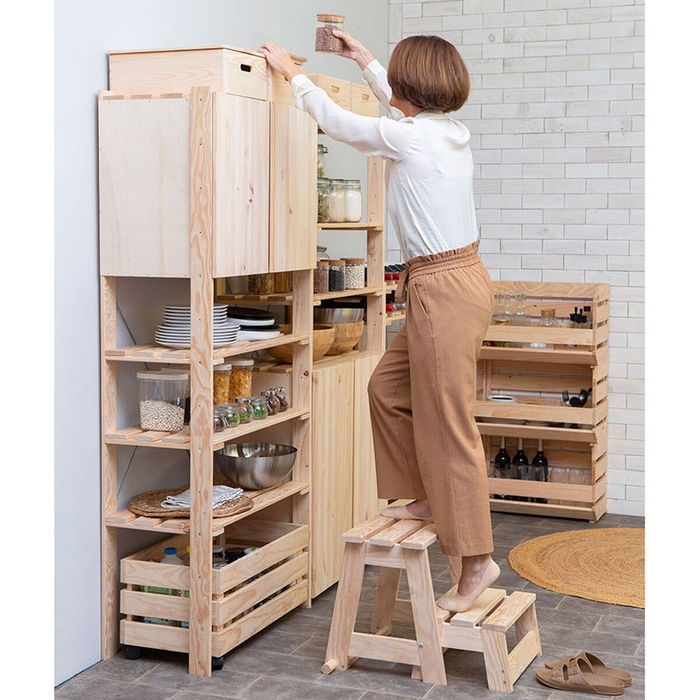 Tabouret Step Astigarraga Bois de pin