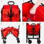 Color Baby Aktive-Carro Chariot Portatif Plage/Camping avec Porte 73x44x93cm
