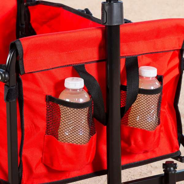Color Baby Aktive-Carro Chariot Portatif Plage/Camping avec Porte 73x44x93cm