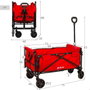 Color Baby Aktive-Carro Chariot Portatif Plage/Camping avec Porte 73x44x93cm