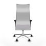 Piqueras y Crespo Chaise de Bureau Albacete Violet et Blanc