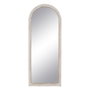 BigBuy Home Miroir mural Blanc Naturel Vertical 60,9 x 3,8 x 152,4 cm