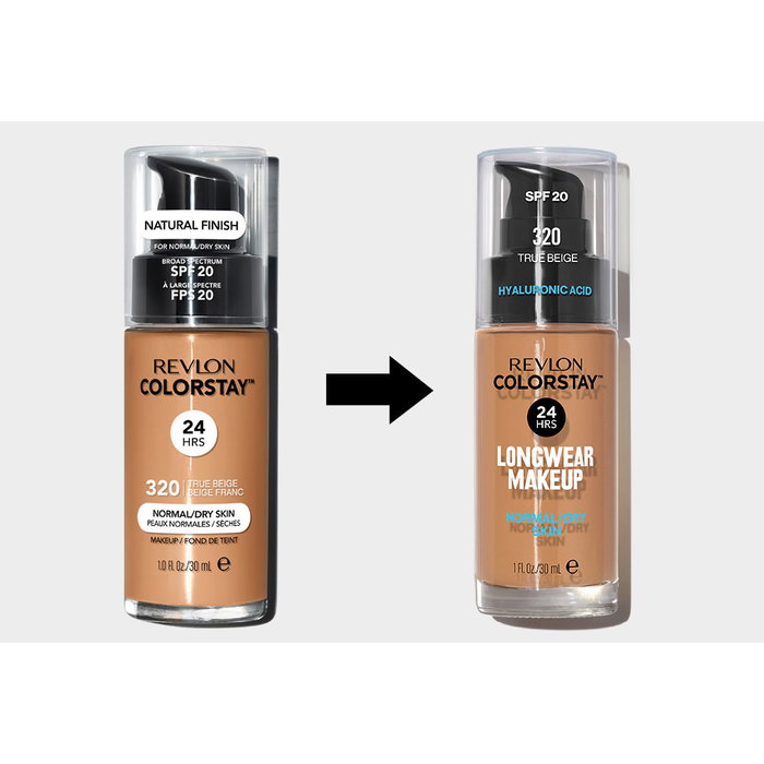 Revlon Fond de Teint Colorstay Peau Normale à Sèche SPF20 #320 True Beige 30ml Revlon Fond de Teint Colorstay Peau Normale à Sèche SPF20 #320 True Beige 30ml