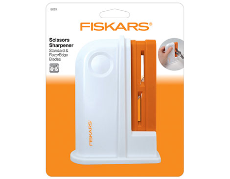 Fiskars Afilateur de ciseaux universel 10,0x13,5cm. Fiskars Afilateur de ciseaux universel 10,0x13,5cm.