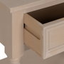 BigBuy Home Table de Nuit Blanc 48 x 40 x 61 cm