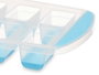 Leknes Cubitera Rectangulaire en Plastique 24.5 x 11.8 x 2.8 cm - Assortiment de Couleurs Bleu, Fushia, Orange, Vert, Jaune (Set de 48)