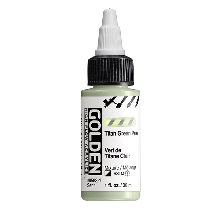 Golden High Flow Vert Titane Clair 30 ml Golden High Flow Vert Titane Clair 30 ml