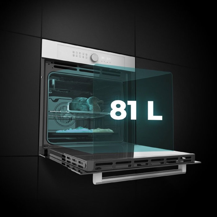 Four Multifonction Cecotec Bolero Hexa AF316000 81L 3400W Blanc Airfryer Classe A