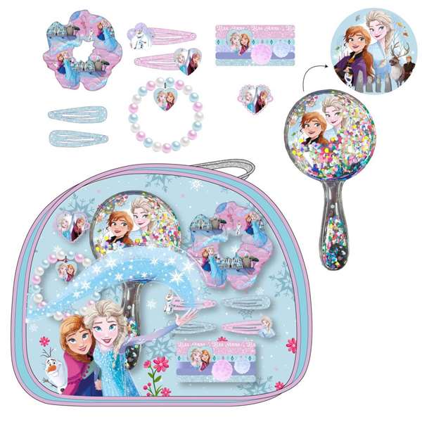 Cerdá Coffret de beauté et nécessaire à accessoires Frozen, thème La Reine des neiges, 25 x 20.5 x 5 cm, bleu Cerdá Coffret de beauté et nécessaire à accessoires Frozen, thème La Reine des neiges, 25 x 20.5 x 5 cm, bleu