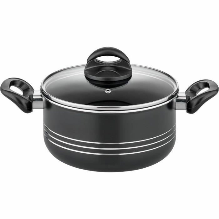 GSW Batterie de cuisine MILANO NERO 15 pièces Noir GSW Batterie de cuisine MILANO NERO 15 pièces Noir