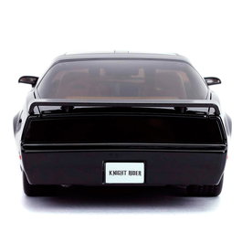JADA TOYS - Voiture métallique KITT Knight Rider, échelle 1:24, portes ouvrantes, capot et coffre, avec lumières et scanner frontal
