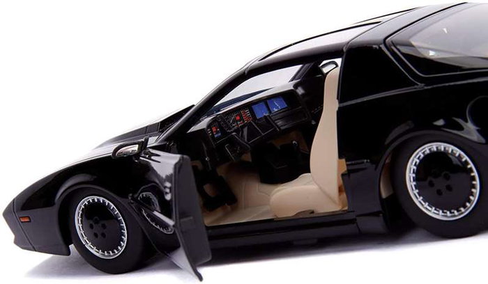 Simba Voiture Hollywood Rides Kitt Knight Rider 1:24 Noir