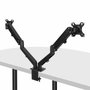 LINDY Support de table d'écran SCHWARZ noir