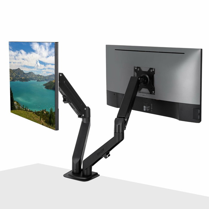 LINDY Support de table d'écran SCHWARZ noir