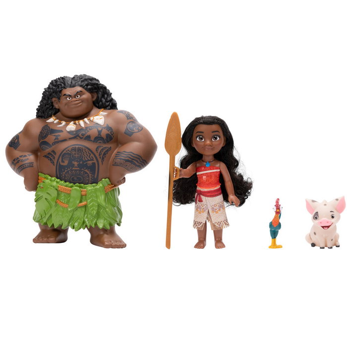 JAKKS PACIFIC - Poupée Moana Vaiana Disney avec personnage Maui - Figurine articulée