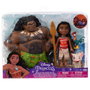 JAKKS PACIFIC - Poupée Moana Vaiana Disney avec personnage Maui - Figurine articulée