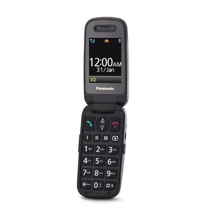 Téléphone portable pour personnes âgées Panasonic KX-TU446EXG 2,4" Téléphone portable pour personnes âgées Panasonic KX-TU446EXG 2,4"