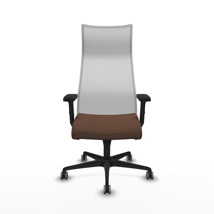 Piqueras Y Crespo Albacete Fauteuil Exécutif avec mécanisme Sincro, Marron et Blanc Piqueras Y Crespo Albacete Fauteuil Exécutif avec mécanisme Sincro, Marron et Blanc