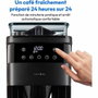 Medion Cafetière Filtre Digitale Isotherme avec Broyeur 1000W 1,0L Noir