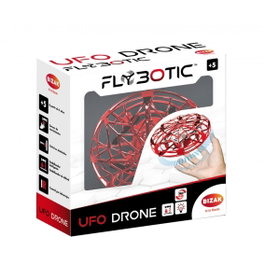 Bizak Drone Flybotic Ufo – Drone à pilotage gestuel avec capteurs de mouvement et détection d'obstacles