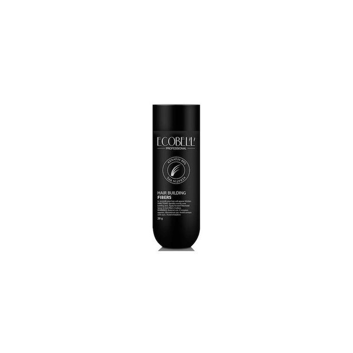 Ecobell Microfibres de Kératine Black pour épaissir les cheveux instantanément - 25 g - Fixation longue durée - Pour hommes et femmes, tous types de cheveux Ecobell Microfibres de Kératine Black pour épaissir les cheveux instantanément - 25 g - Fixation longue durée - Pour hommes et femmes, tous types de cheveux