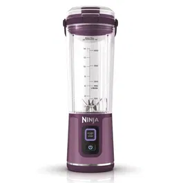 Ninja Blast BC151EUPR, Blender Portable Sans Fil USB-C, Bol 530 ml, Autonomie 2h, Violet, Sans BPA, Mélangeur pour Smoothies et Glaces