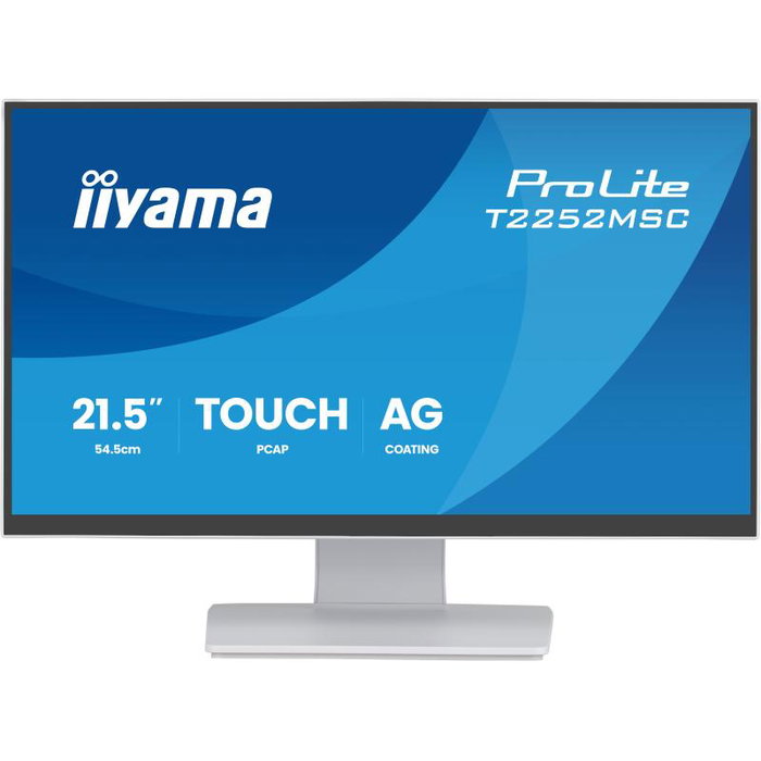 iiyama ProLite Touch T2252MSC-W2AG 21,5 pouces Full HD IPS Tactile Blanc