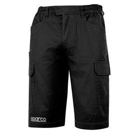 Sparco Pantalon Bermuda Cargo Taille S Noir S02410NR1S