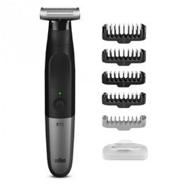 Braun Series X XT5100 Rasoir Électrique Homme avec Tondeuse Barbes, 5 Accessoires, Noir, Wet & Dry, Rechargeable