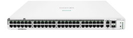 Aruba Instant On 1960 Commutateur réseau Gigabit PoE+ 24 ports GbE, 4 ports 10GbE (2x 10GBase-T, 2x SFP+), alimentation 600W, gestion cloud ou locale