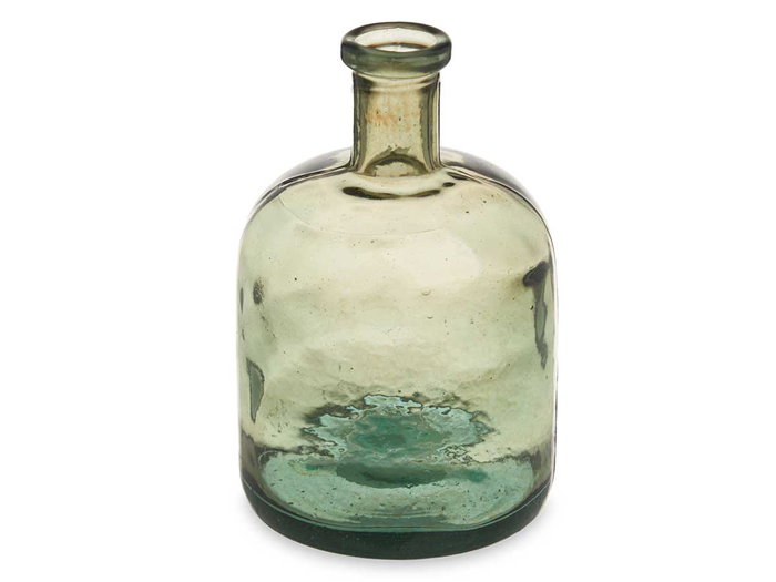 Giftdecor Bouteille Décorative en Verre Recyclé Champagne 15x24x15 cm (Set de 6)