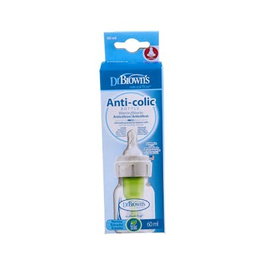 DR. BROWN´S Biberon Options Col Étroit Silicone Rond 60ml