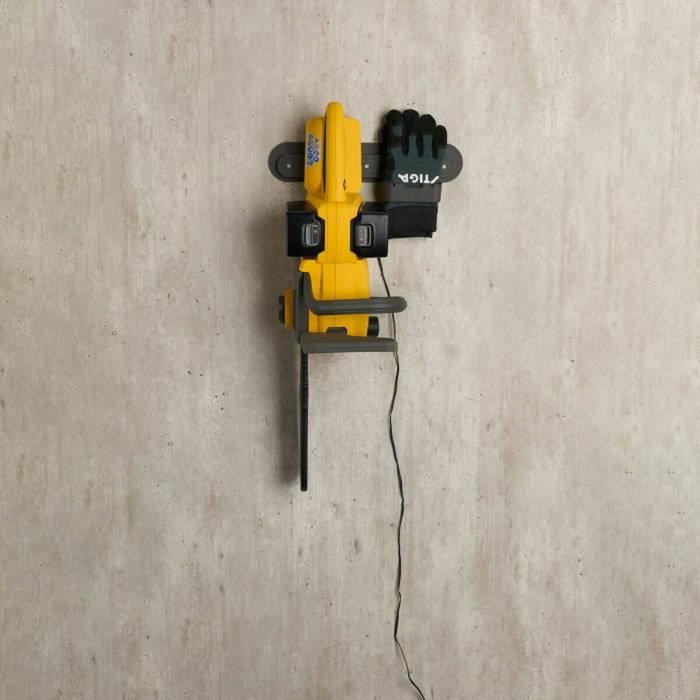 Stiga CS 300e Kit Tronçonneuse électrique 1000W, Guide-chaîne 30 cm, Vitesse de chaîne 14.5 m/s, pour coupe de bûches, avec kit de montage mural