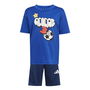 Ensemble de Sport pour Enfants Adidas LK Training-Essentials Fun Bleu 2 Pièces 13-14 Ans