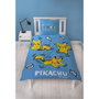 Pokemon Parure de lit Pikachu dans tous ses états, Microfibre, Multicouleur