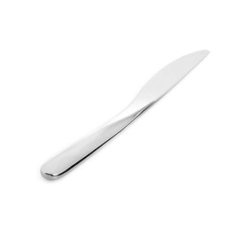 Alessi UNS03/3 - Juego de 6 cubiertos de mesa Giro en acero AISI 420 con diseño futurista